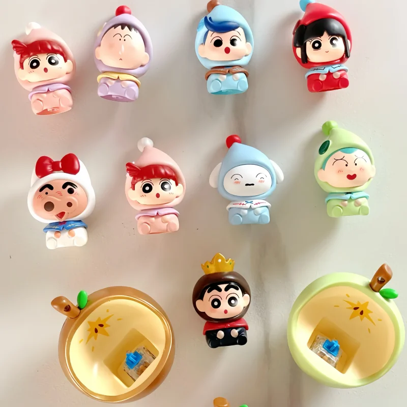 Crayon Shinchan Dwarf Fairy Tale Keycap Blind Boxes